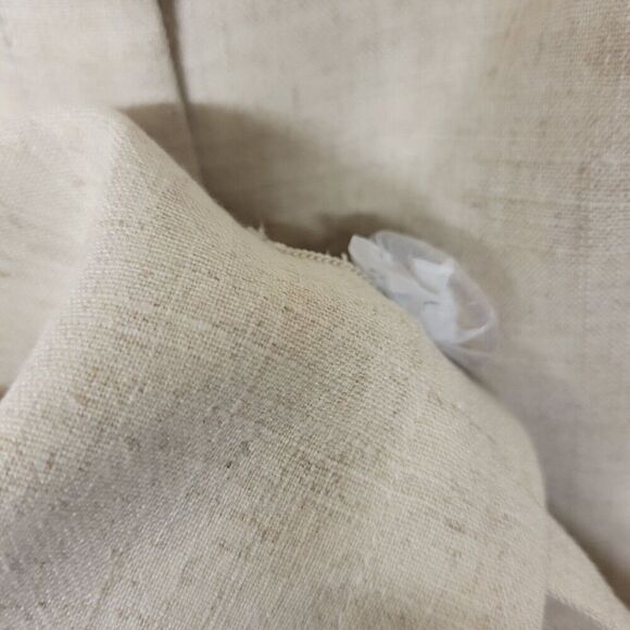 Monroe & Main Size 16W Oatmeal Anyone For Brunch  (Jacket Only) Linen Blend - Picture 5 of 7